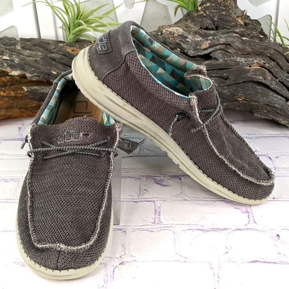 Hey Dude Wally Sox - Charcoal